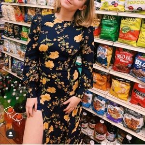 ⚡LAST CHANCE Reformation Creed Midi Dress - Berna